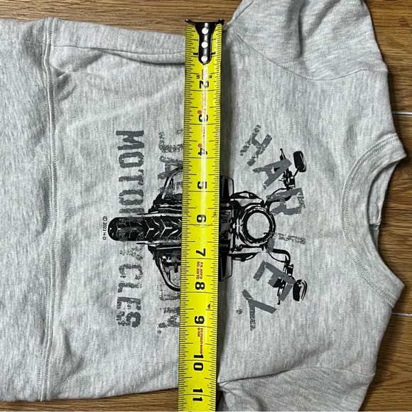 Official Harley Davidson Shirt Short Set 18/24 Months So Cute - Picture 7 of 9